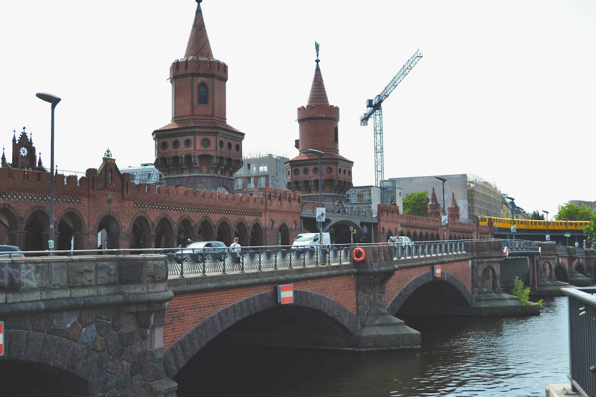 The Oberbaumbrücke in Berlin 