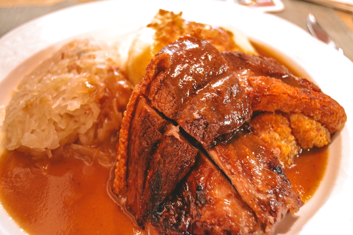 German pork knuckle