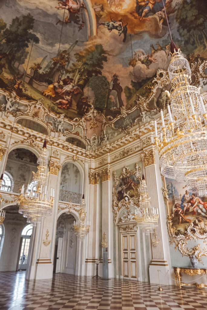 The Great Hall in Nymphenburg Palace