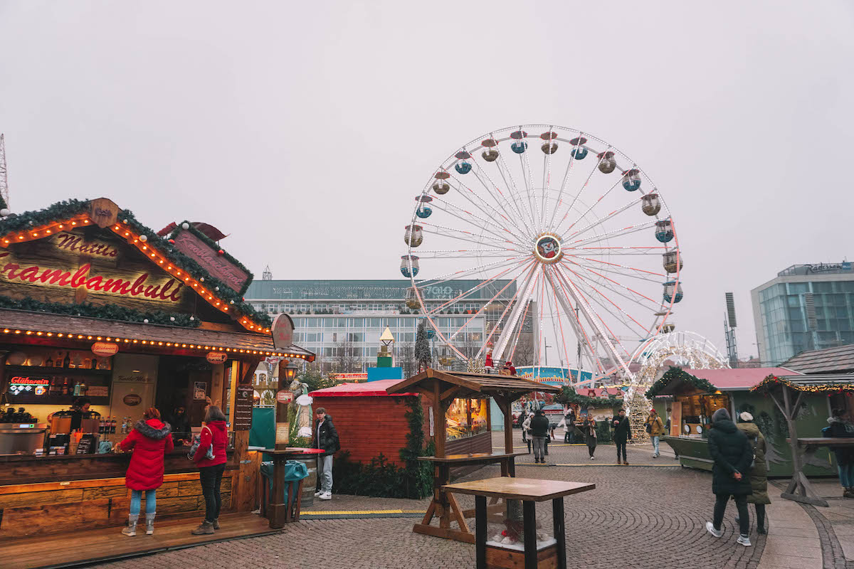 Fairytale Forest Christmas market in Leipzig