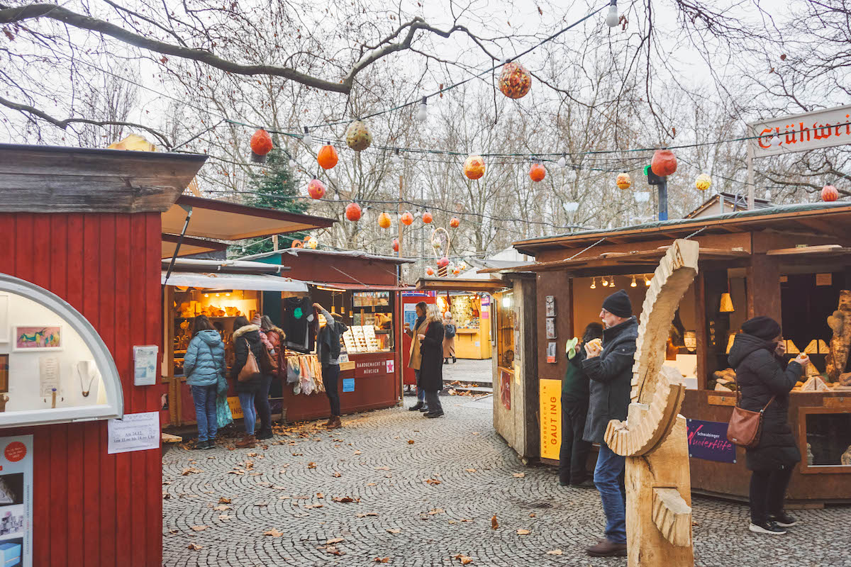 The Schwabinger Christmas Market in Munich