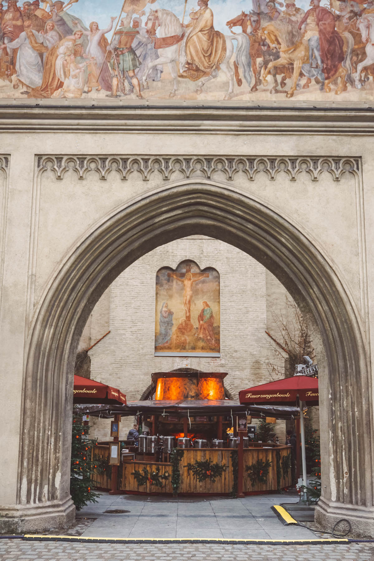 The Feuerzangenbowle at Isartor in Munich 