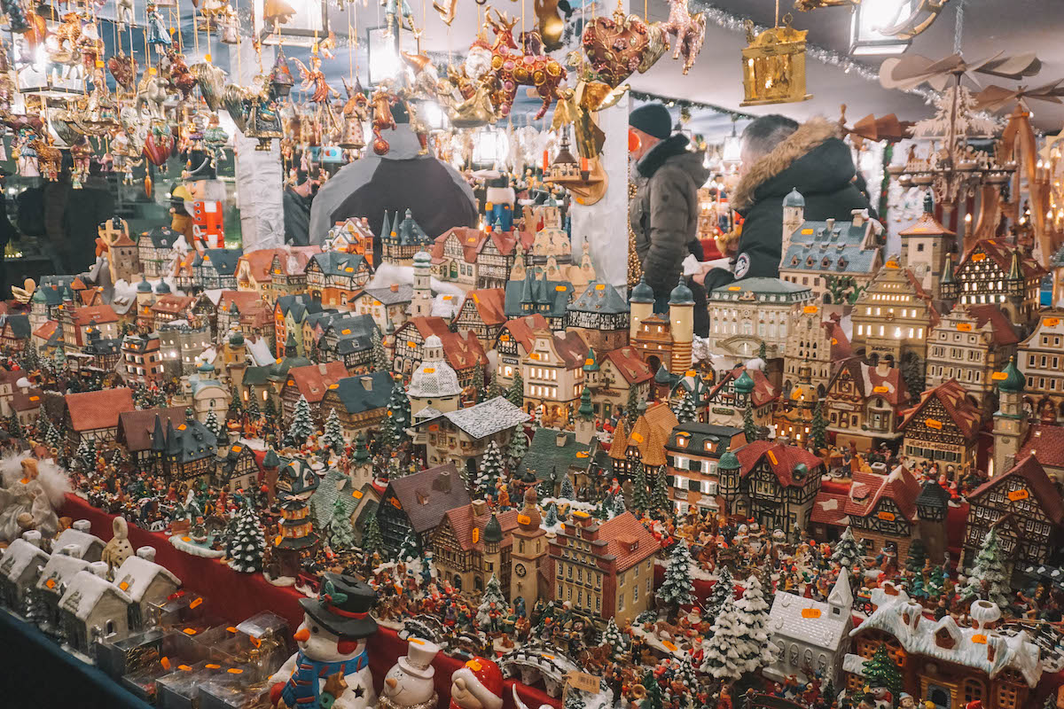 Incense houses at the Nuremberg Christmas market 