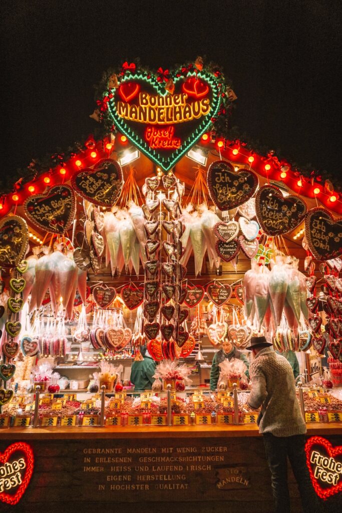 Gingerbread stall at the Bonn Christmas market