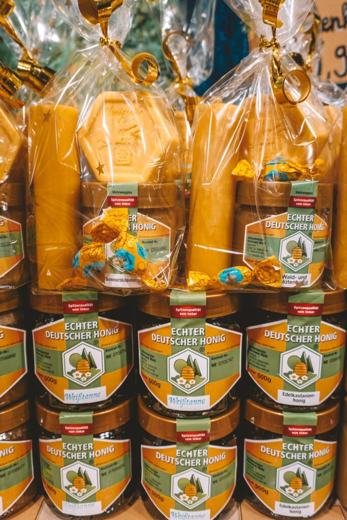 Honey and beeswax soaps