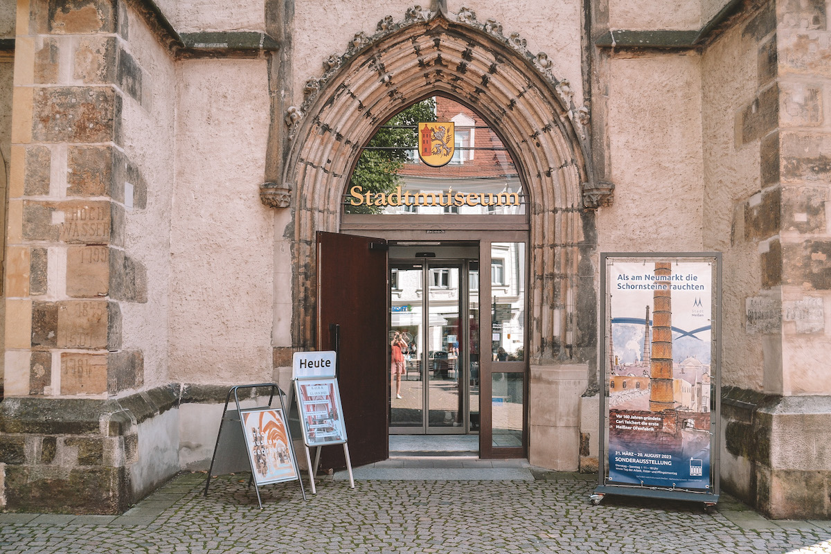 Entrance to the Meissen City Museum