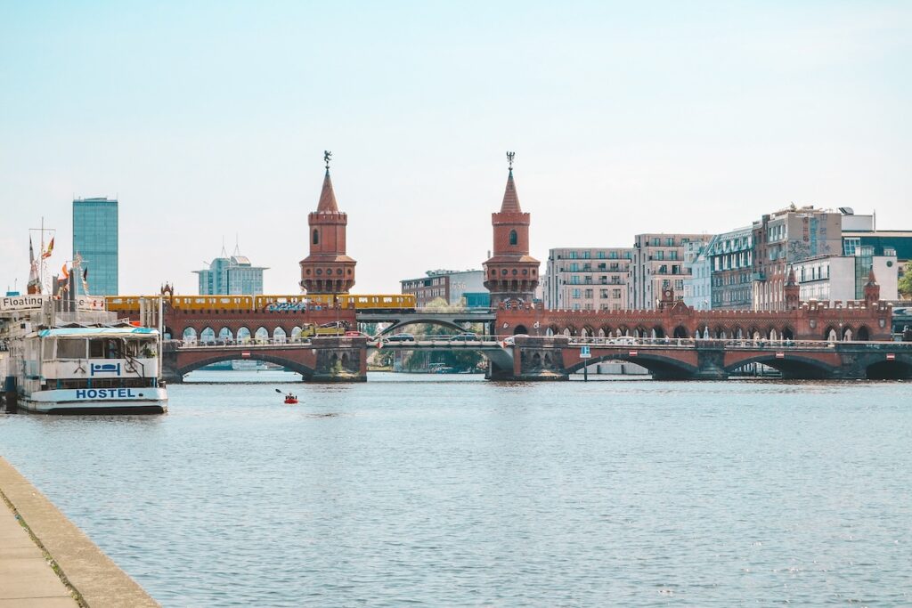 The Oberbaumbrücke in Berlin.