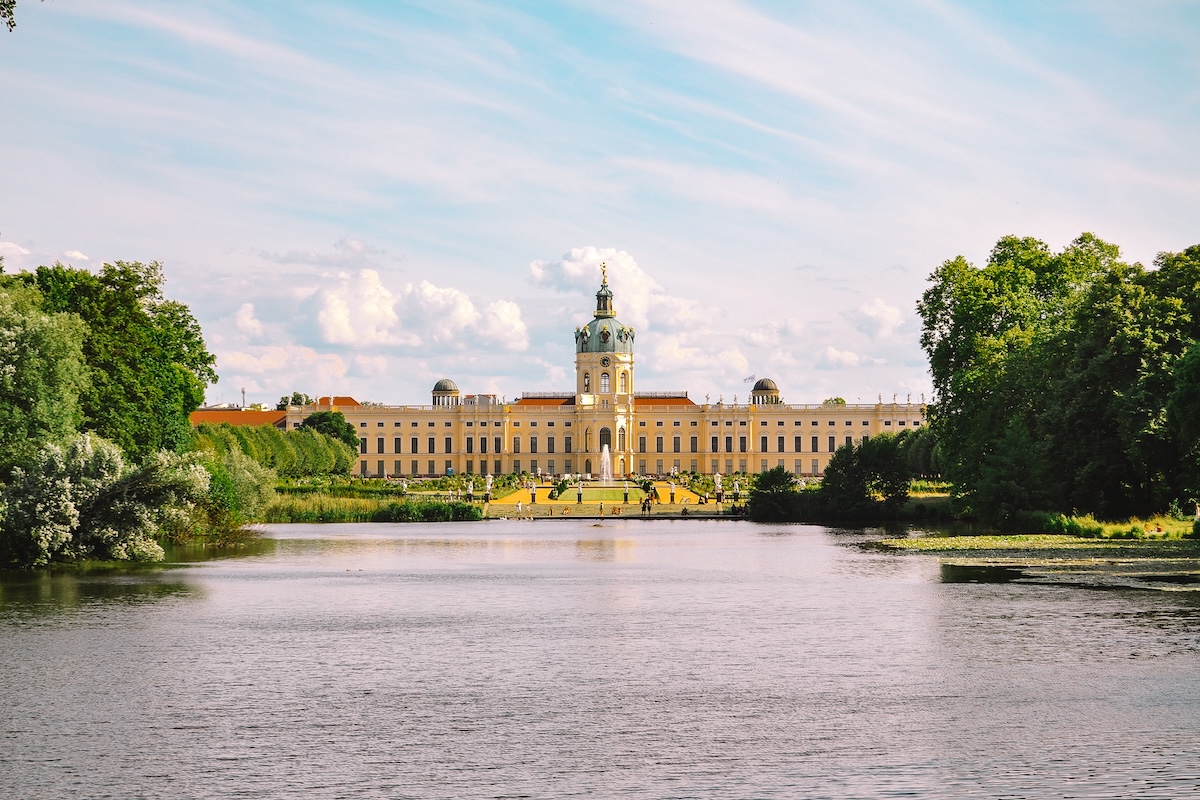 Charlottenburg Palace, seen from the back.