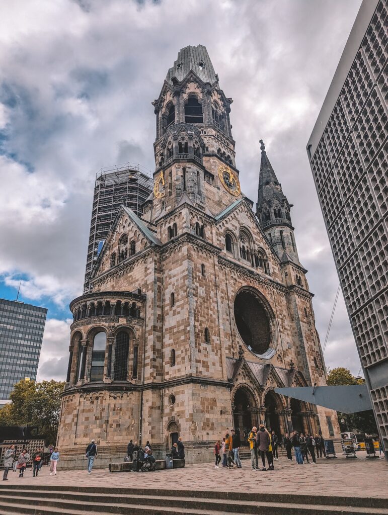 The Kaiser-Wilhelm-Memorial Church in Berlin