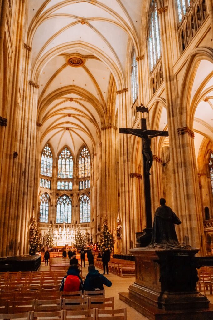 Interior of the Regensburg Cathedral