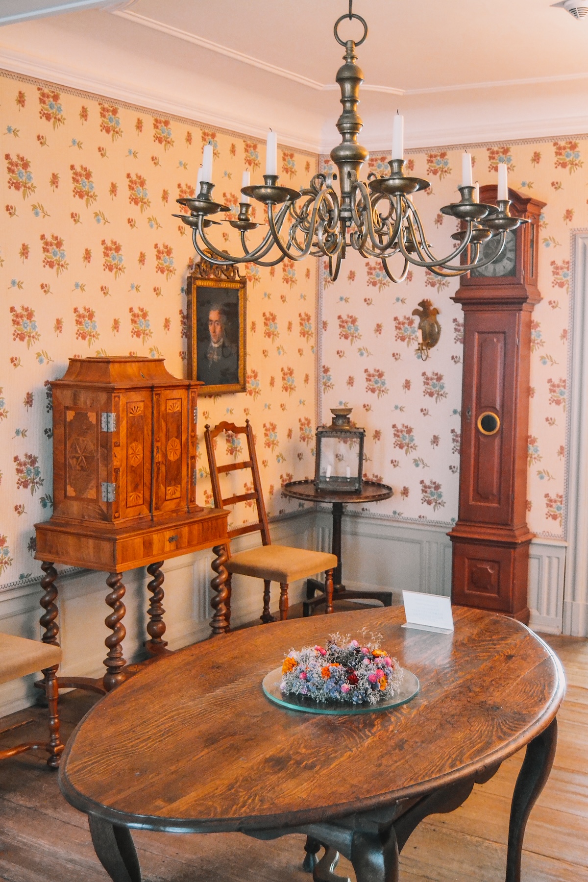 A room inside Goethe's House in Frankfurt.