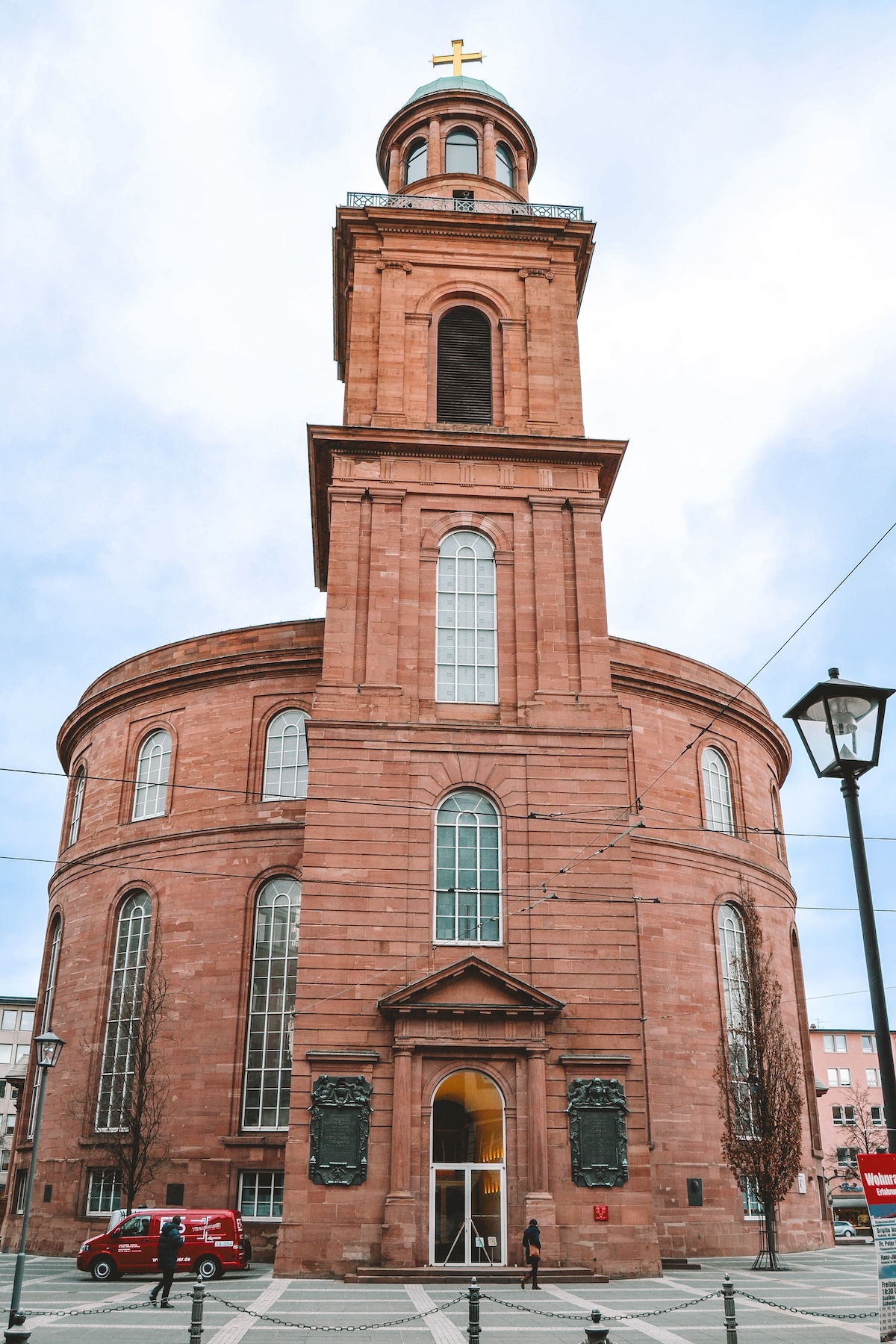 Exterior of St. Paul's Church in Frankfurt.