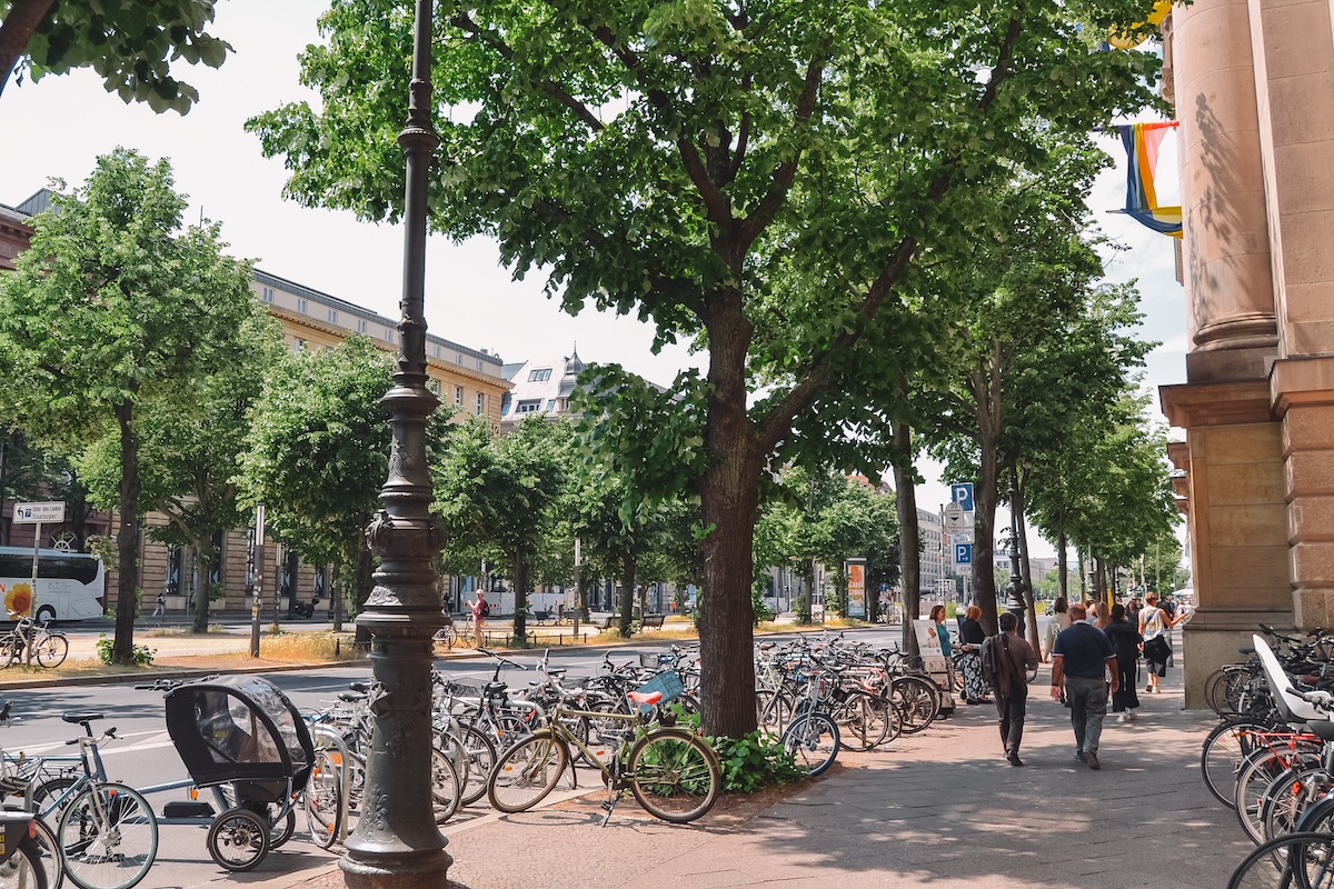 Unter den Linden on a sunny afternoon