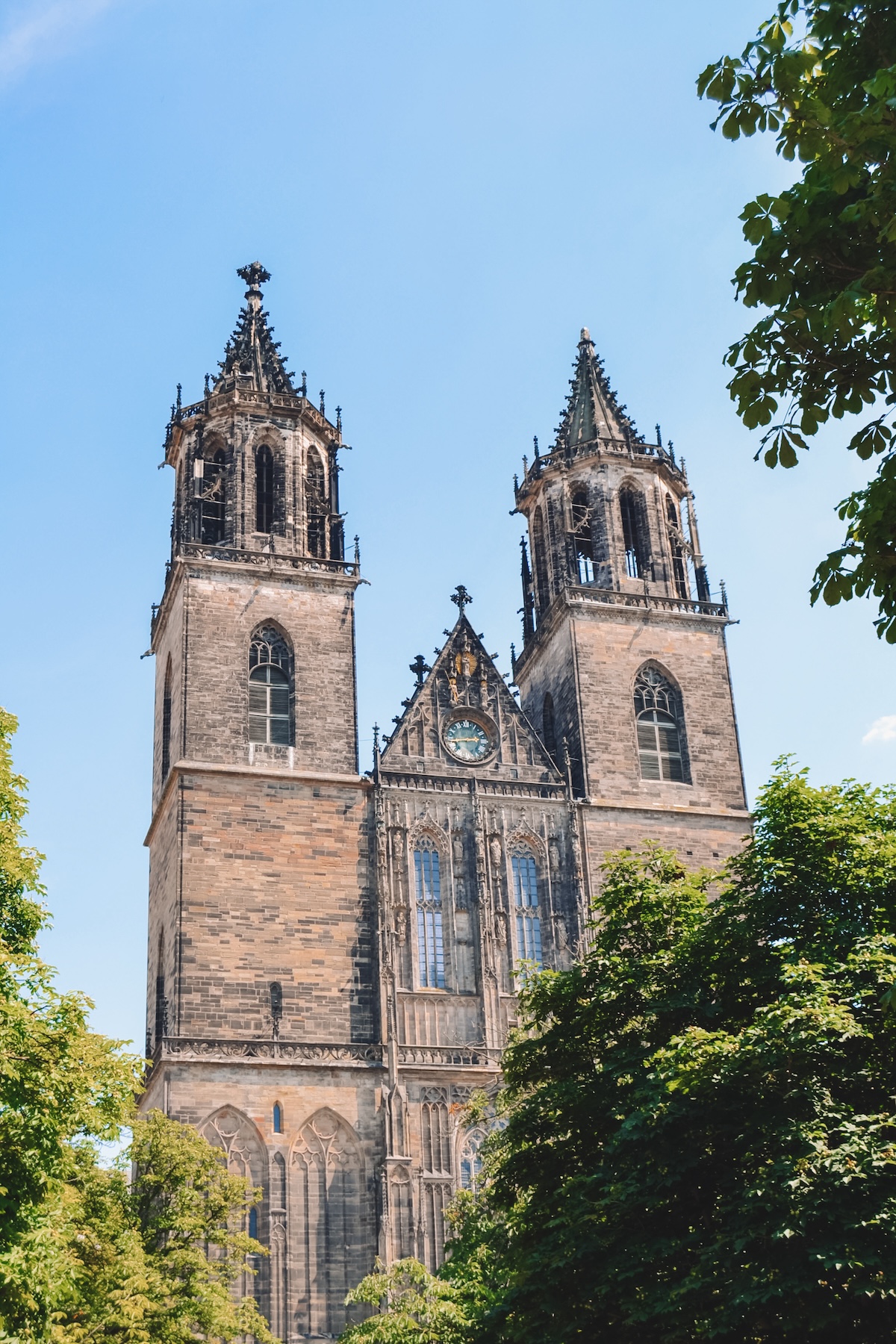 Exterior of the Magdeburg Cathedral