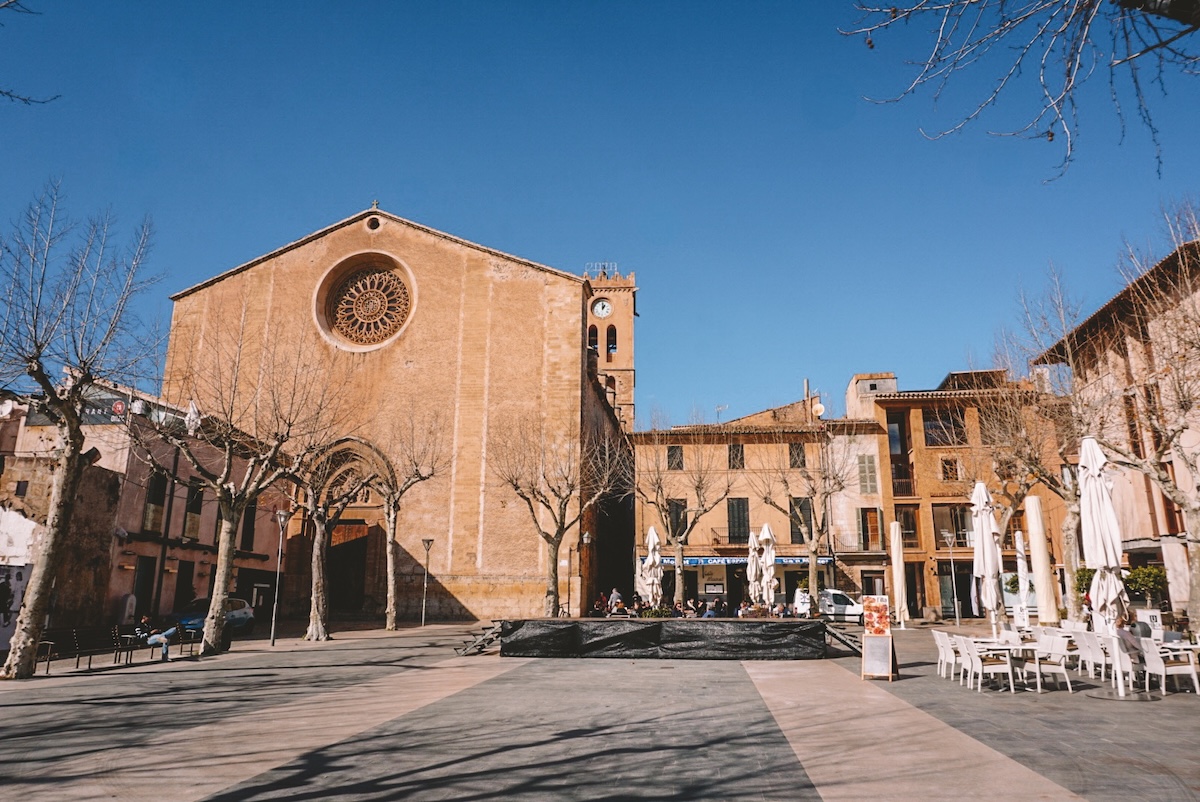 Plaça Major in Pollença