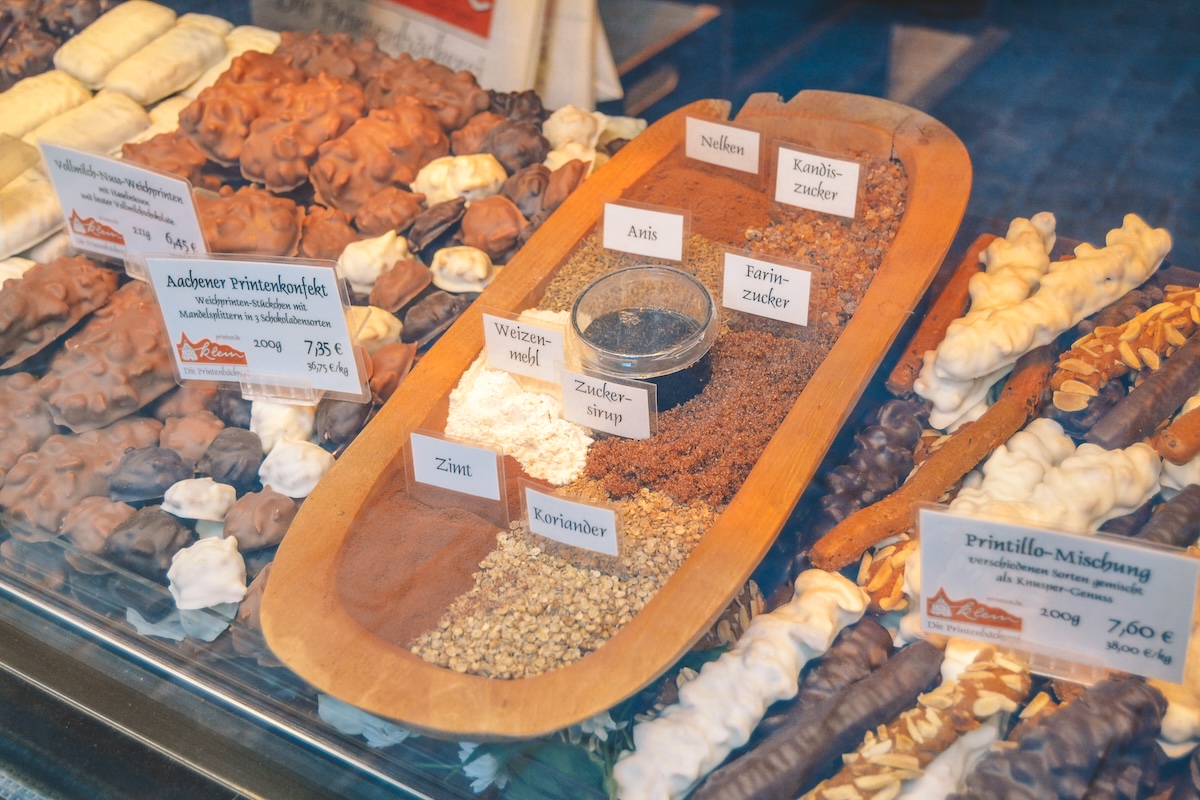 Spices used to make Printen cookies in Aachen