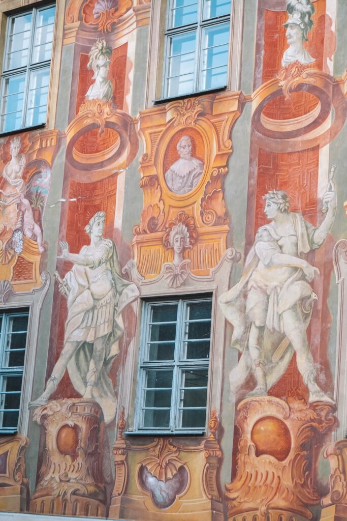 Bamberg Old Town Hall frescoes