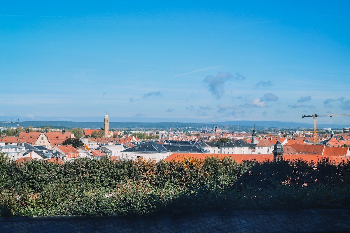 Bamberg skyline seen from the Domplatz