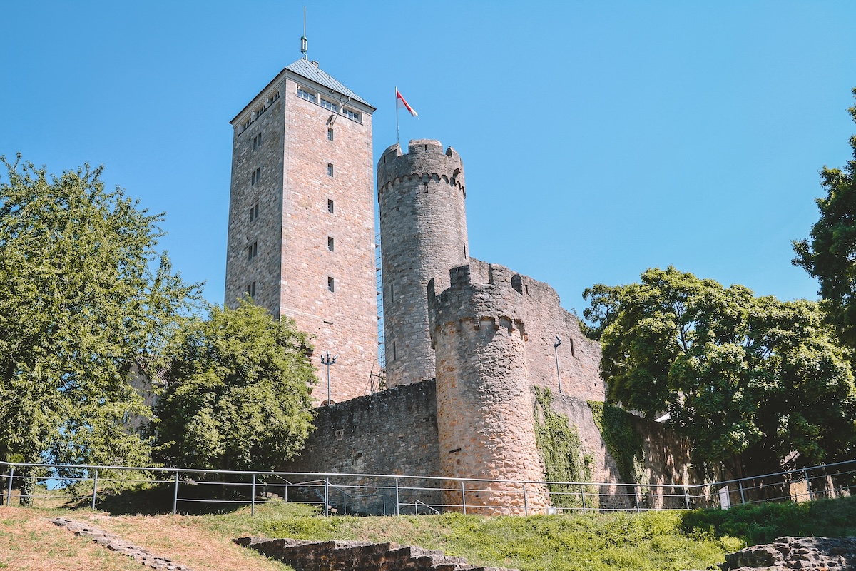 Starkenburg Castle in Heppenheim