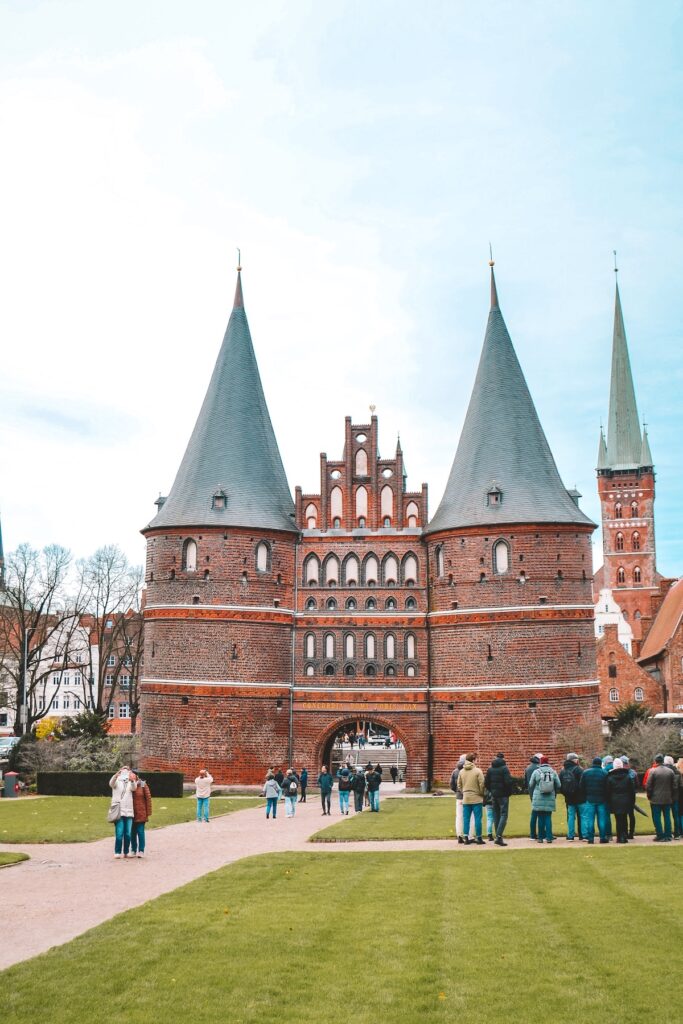 The Holstentor in Lübeck
