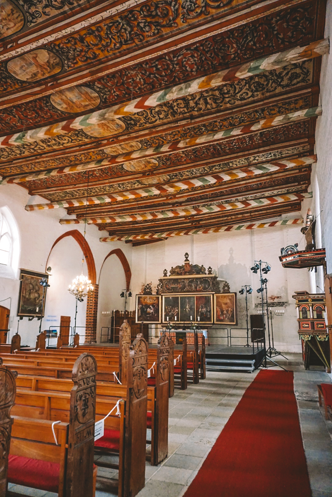 Church of the Holy Ghost in Wismar, Germany