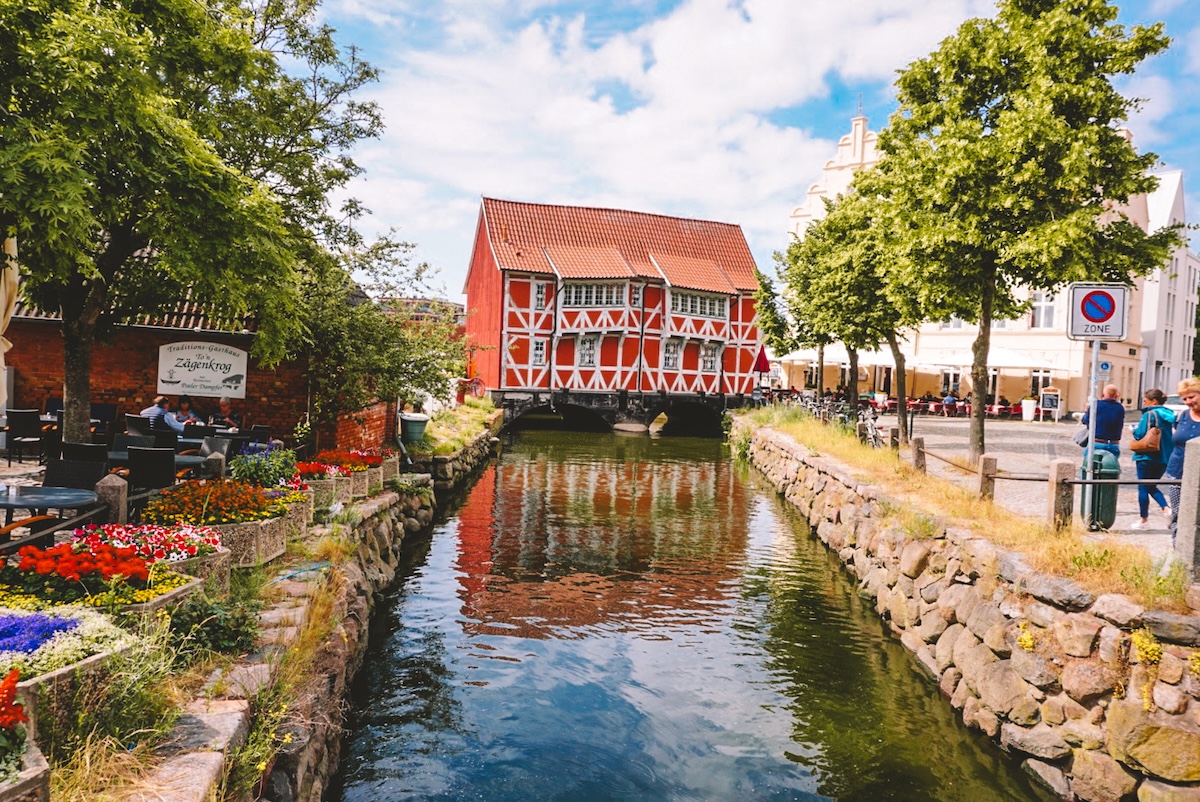 Gewölbe building in Wismar, Germany