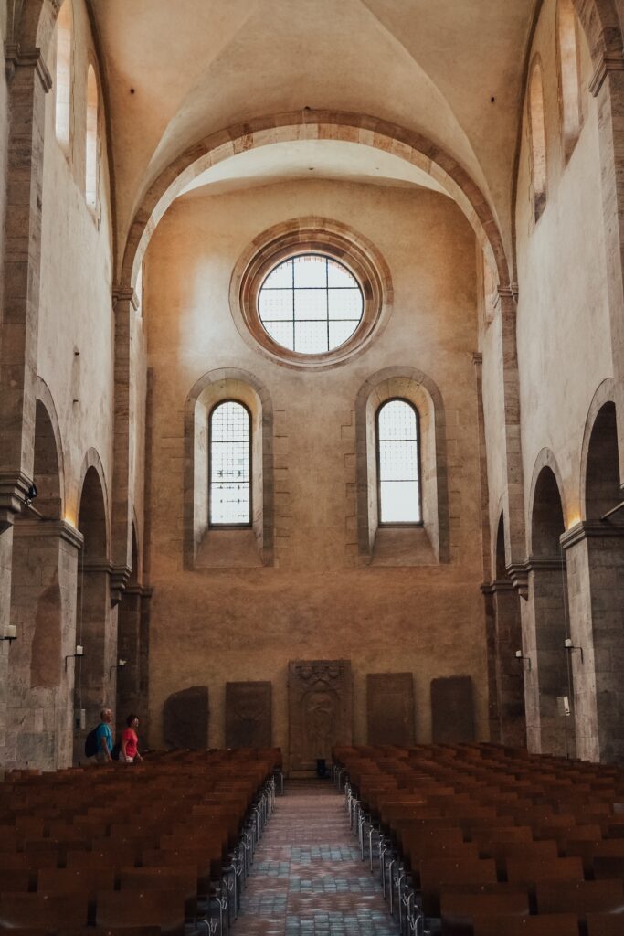 church inside Eberbach Abbey