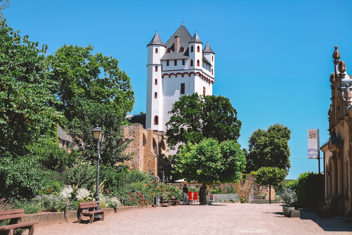 castle tower in Eltville am Rhein