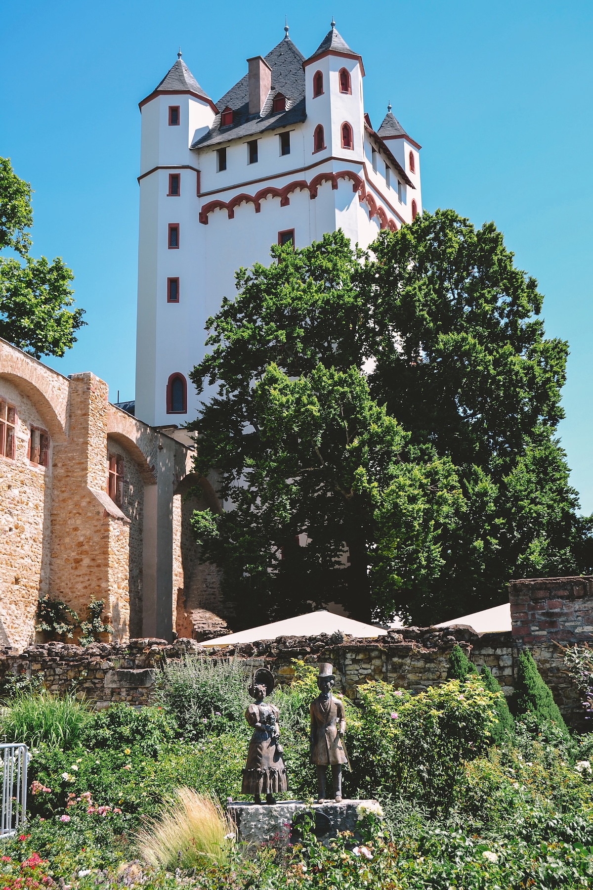 castle tower in Eltville am Rhein