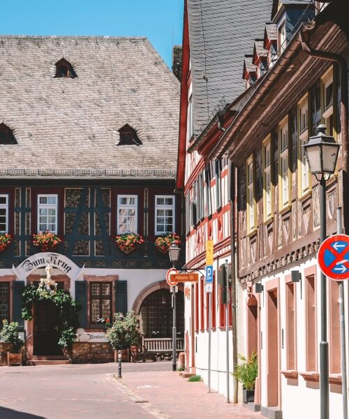Market Square in Hattenheim am Rhein